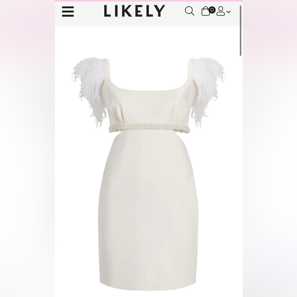 Mini Taliah Dress by Likely (NWT)